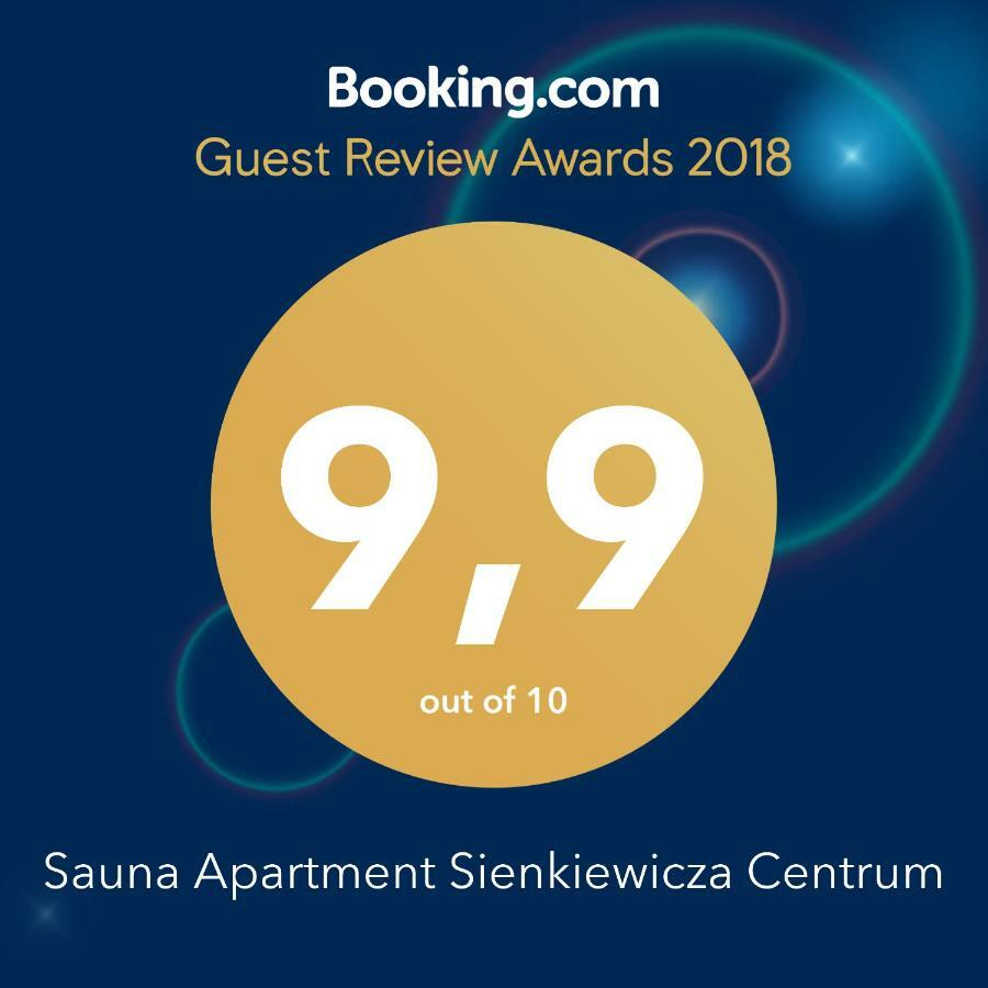 Family & Business Sauna Apartments Sienkiewicza No1 Centrum Plac Lliteratow- Piekny Apartament - 1 Bedroom With Private Sauna, Bath With Hydromassage, Parking Kielce Buitenkant foto